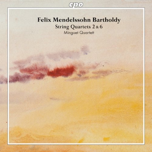 String Quartets Vol 1: No 2 Op 13 & No 6 Op 80 - Mendelssohn / Minguet Quartett - Música - CPO - 0761203750320 - 25 de outubro de 2011