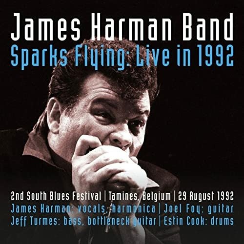 Cover for James Harman · Sparks Flying: Live In 1992 (CD) (2022)