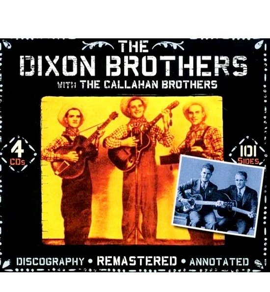 Cover for Dixon Brothers · With The Callahan Brothers (CD) [Box set] (2022)