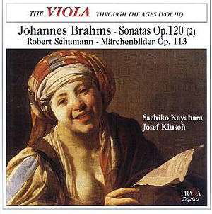 Cover for Brahms / Schumann · Sonatas Op.120/Marchenbil (CD) (2018)