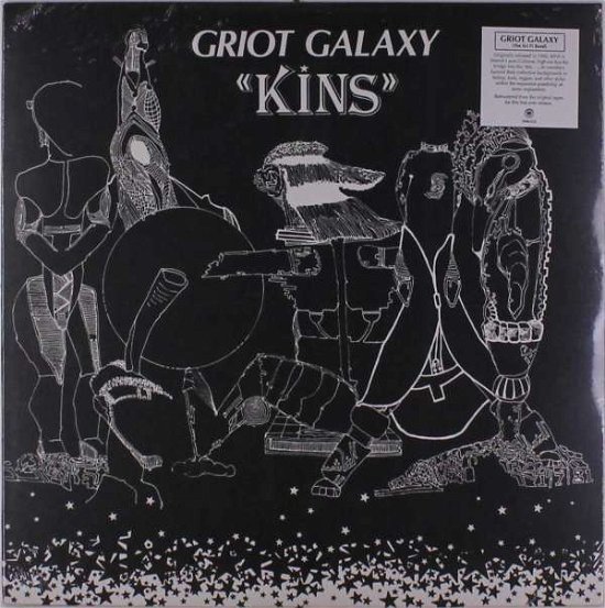 Cover for Griot Galaxy · Kins (LP) [Limited, Reissue, Coloured edition] (2019)