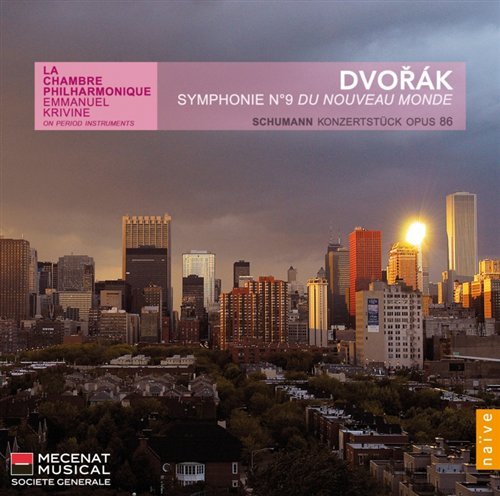 Cover for Dvorak / Schumann / La Chambre Phil / Krivine · Symphony No. 9 from the New World / Konzertstuck (CD) (2008)