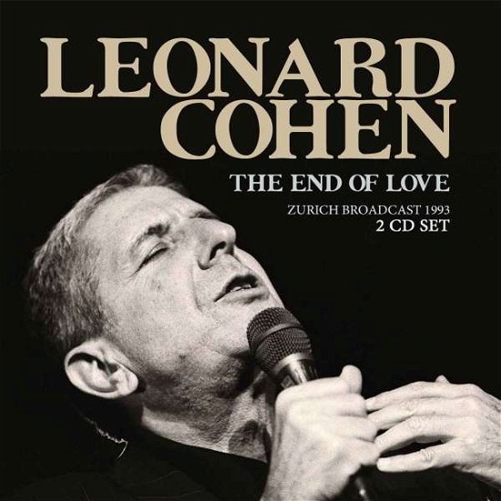 Cover for Leonard Cohen · The End Of Love (CD) (2016)