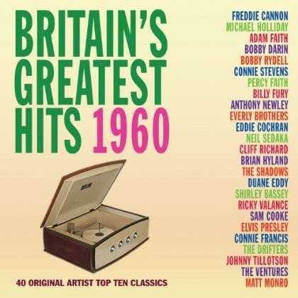 Cover for Various Artists · Britains Greatest Hits 1960 (CD) (2013)