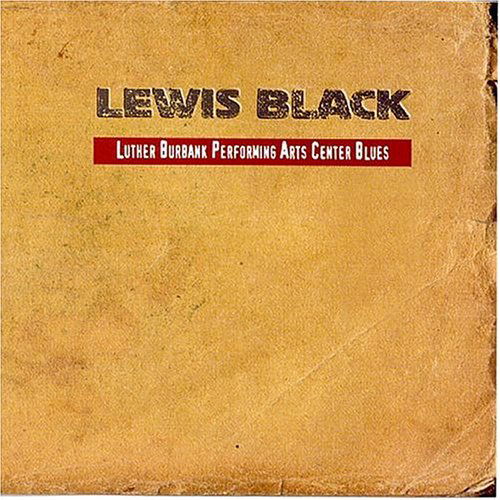 Cover for Lewis Black · Luther Burbank Performing Arts (CD) (2022)