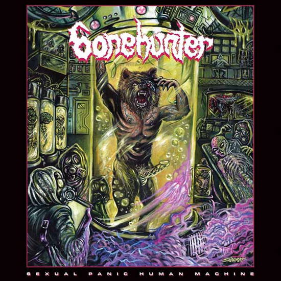 Cover for Bonehunter · Sexual Panic Human Machine (CD) (2017)