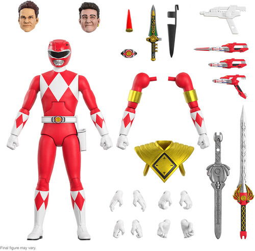 Power Rangers Ultimates! Wave 2 - Red Ranger - Power Rangers Ultimates! Wave 2 - Red Ranger - Merchandise -  - 0840049819320 - August 28, 2023