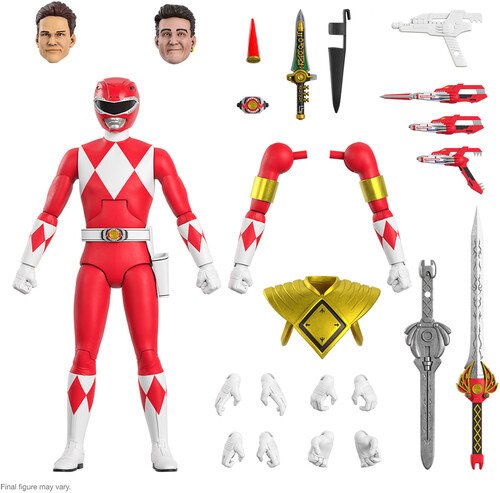Cover for Power Rangers Ultimates! Wave 2 - Red Ranger (MERCH) (2023)