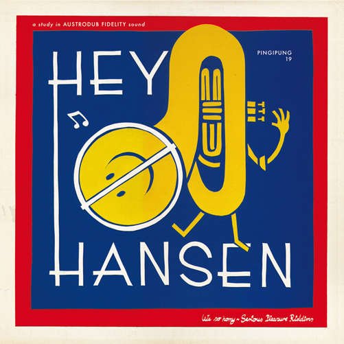 Cover for Hey-O-Hansen · We So Horny-Serious (CD) (2023)