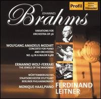 Cover for Brahms / Leitner / Haas · Variations for Orchestra Op 56 (CD) (2005)