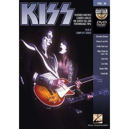Cover for Guitar Play-along: Kiss 34 (DVD) (2013)