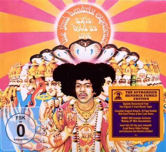 Jimi Hendrix Experience · Axis: Bold As Love (CD) [Deluxe edition] [Digipak] (2010)
