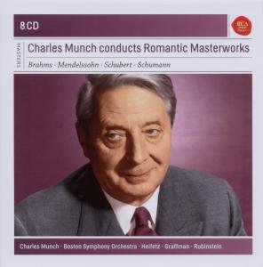 Cover for Charles Munch · Conducts Romantic Masterworks (CD) [Box set] (2012)