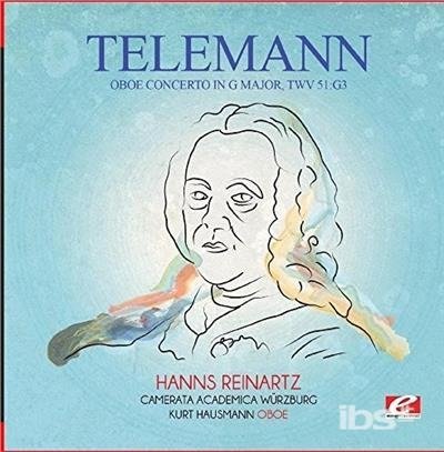 Oboe Concerto In G Major Twv 51:G3-Telemann - Telemann - Musiikki - Essential - 0894232014320 - perjantai 13. marraskuuta 2015