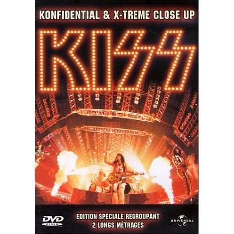Cover for KISS - Konfidential &amp; X-treme close up [DVD] (DVD) (2024)