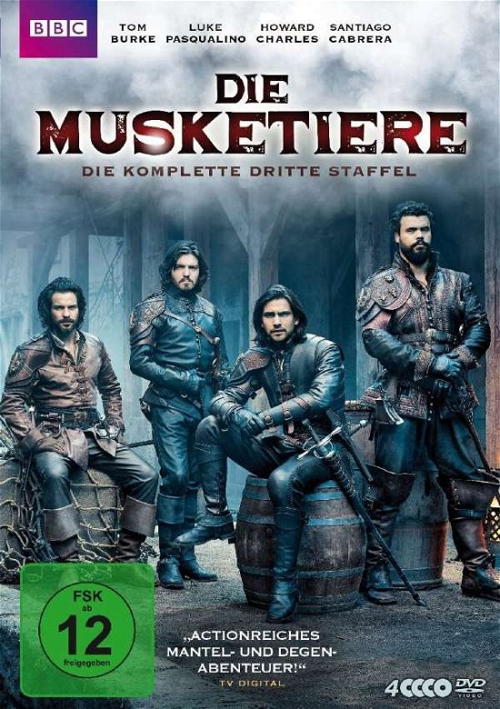 Die Musketiere-die Kompl.dritte Staffel - Pasqualino,luke / Charles,howard / Cabrera,santiago/+ - Movies - POLYBAND-GER - 4006448766320 - November 25, 2016