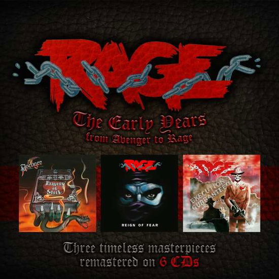 Cover for Rage · Early Years (CD) [Box set] (2017)