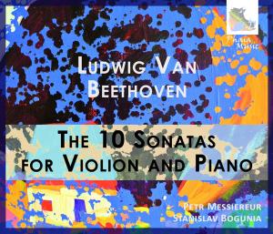 Cover for Beethoven / Messiereur / Bogunia · 10 Sonatas for Violin &amp; Piano (CD) [Box set] (2013)