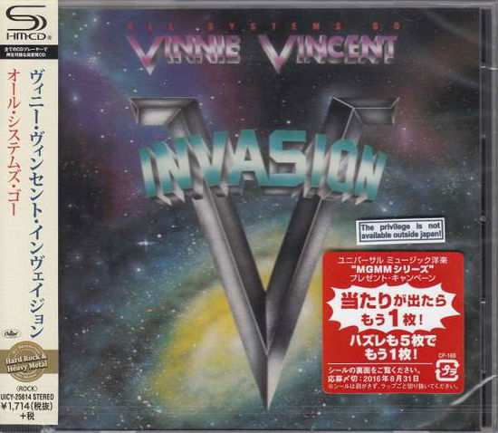 All Systems Go - Vinnie -Invasion- Vincent - Muzyka - UNIVERSAL - 4988031147320 - 18 maja 2016