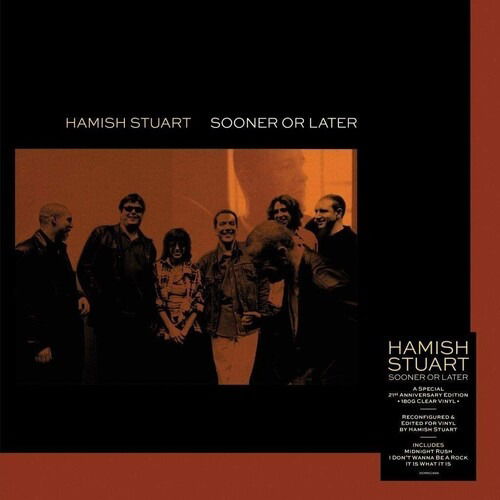 Cover for Hamish Stuart · Sooner Or Later (Clear Vinyl) (LP) (2021)