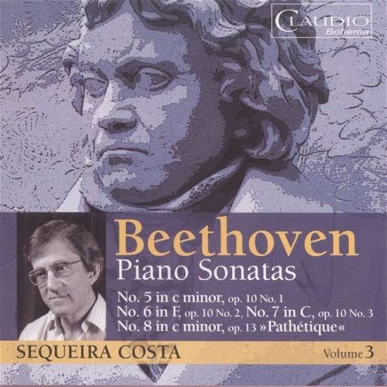 Beethovenpiano Sonatas Vol 3 - Sequeira Costa - Musik - CLAUDIO RECORDS - 5016198557320 - 2 september 2013
