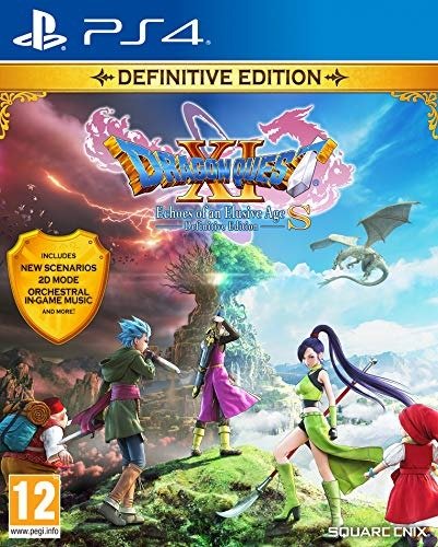 Cover for Ps4 · Dragon Quest XI S Echoes Of An Elusive Age  Definitive Edition PS4 (PC) (2020)