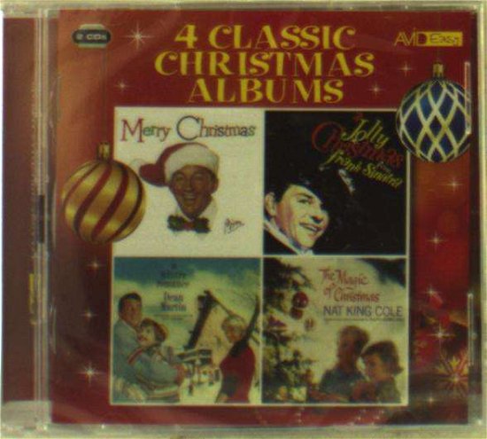 Cover for Bing Crosby / Frank Sinatra / Dean Martin / Nat King Cole · Four Classic Christmas Albums (Merry Christmas / A Jolly Christmas / A Winter Romance / The Magic Of Christmas) (CD) (2016)