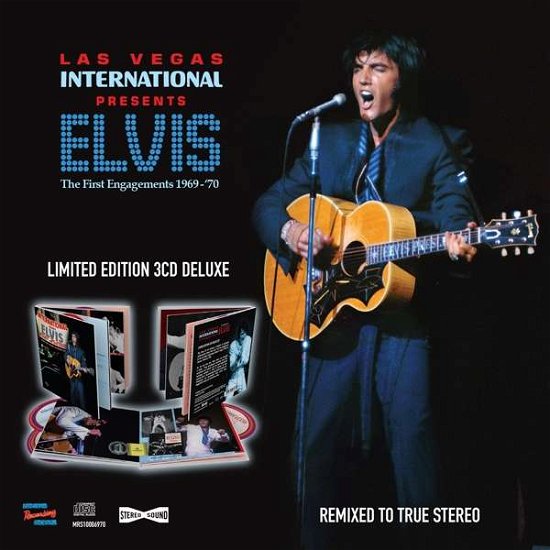 Cover for Elvis Presley · Las Vegas International Presents Elvis - The First Engagements 1969-70 (Deluxe Edition) (Digi Book) (CD) [Deluxe edition] [Digibook] (2021)