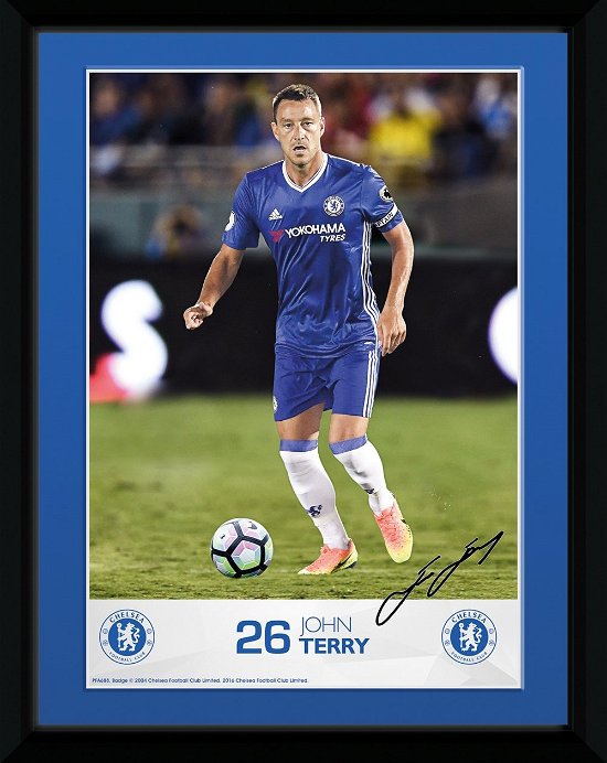 Chelsea: Terry 16/17 (Stampa In Cornice 15x20 Cm) - Chelsea - Merchandise - Gb Eye - 5028486367320 - 