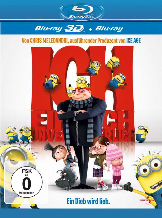 Ich Einfach Unverbesserlich (Blu-ray 3d+... - Steve Carell,jason Segel,russell Brand - Film - UNIVERSAL PICTURES - 5050582857320 - 2. februar 2011