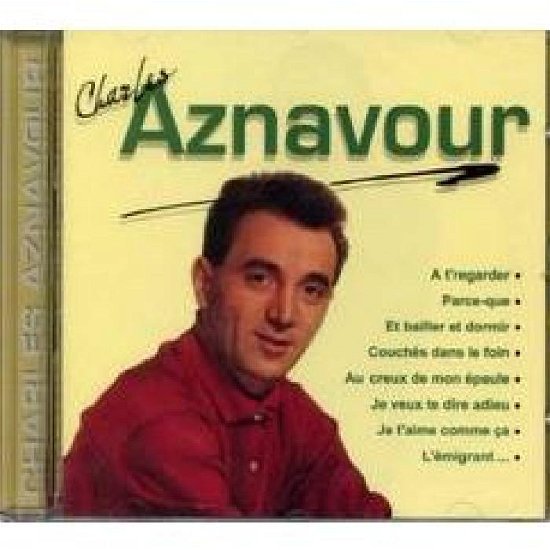 Cover for Charles Aznavour · Parce-Que (CD) (2018)