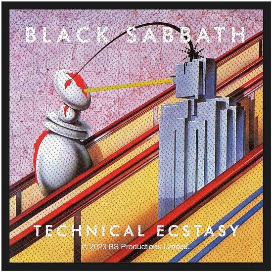 Black Sabbath Standard Printed Patch: Technical Ecstasy - Black Sabbath - Merchandise -  - 5056365728320 - 