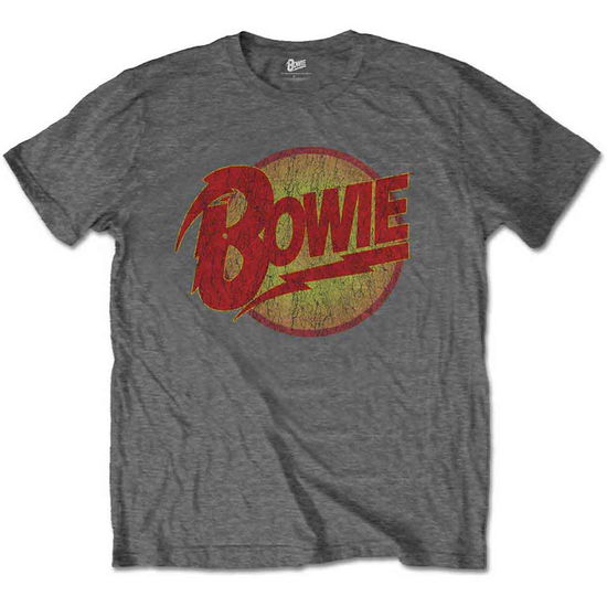 Cover for David Bowie · David Bowie Kids T-Shirt: Diamond Dogs Logo (5-6 Years) (T-shirt) [size 5-6yrs] [Grey - Kids edition]