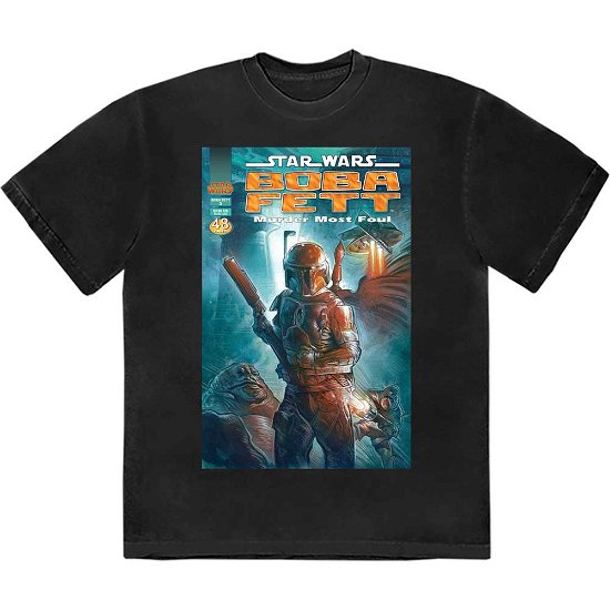 Cover for Star Wars · Star Wars Unisex T-Shirt: Boba Fett Comic Cover (T-shirt) [size M]