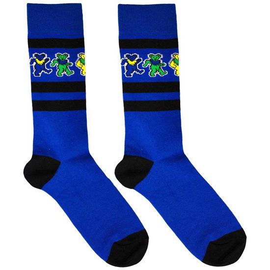 Cover for Grateful Dead · Grateful Dead Unisex Ankle Socks: Dancing Bears Stripe (UK Size 6 - 11) (Kläder)