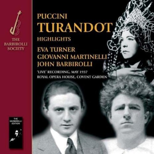 Cover for John Barbirolli / Lpo · Turandot (Highlights) (CD) (2009)