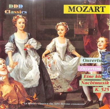 Cover for Orchestra New Philharmony S. Pietroburgo / Titov Alexander · Eine Kleine Nachtmusik K. 525 / Divertimento K. 253 / Divertimento K. 270 / Ove (CD) (1997)