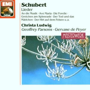 Franz Schubert - Lieder - Ludwig,c. / Parsons,g. / Peyer,g. - Music - EMI - 5099925237320 - September 1, 2010