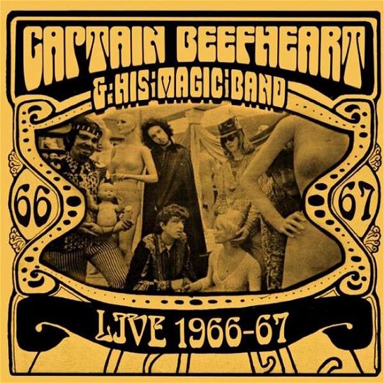 Cover for Captain Beefheart · Live 1966-67 (CD) (2014)
