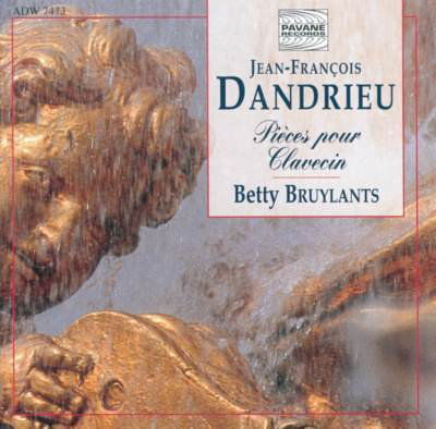 Cover for Bruylants Betty · Pieces pour Clavecin Pavane Klassisk (CD) (2000)