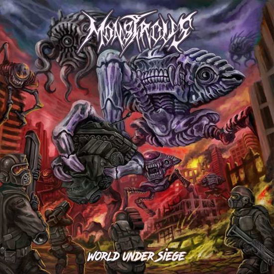 World Under Siege - Monstrous - Musikk - METAL BASTARD ENTERPRISES - 5561007261320 - 4. september 2020