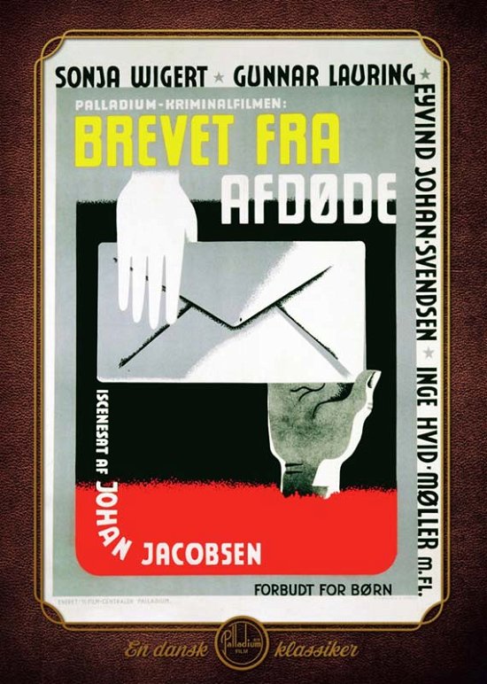 Cover for Brevet fra Afdøde (DVD) (2018)