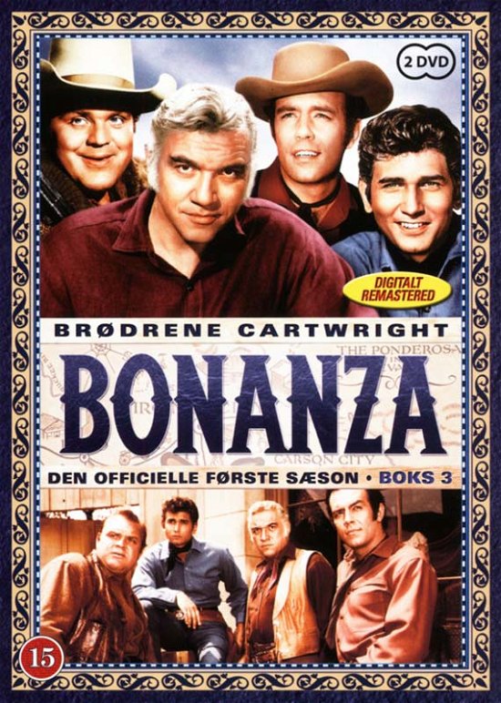 Cover for Bonanza · Bonanza  Season 1 -  Box 3 Dk (DVD) (1970)