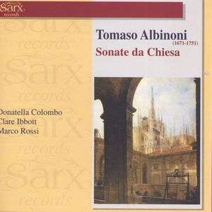 Sonate Da Chiesa / Church's Sonatas - Colombo Donatella / Ibbot Clare / Rossi Marco - Musiikki - SARX RECORDS - 8016636100320 - maanantai 19. syyskuuta 1994