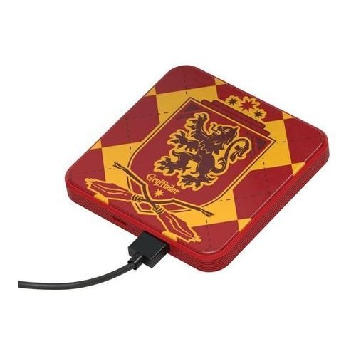 Tribe HP Gryffindor Light Up Power Bank - 4000mAh - Harry Potter - Merchandise - TRIBE TECHNOLOGY - 8055186273320 - March 31, 2020