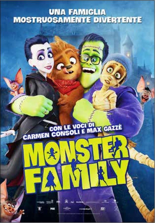 Cover for Cartoni Animati · Monster Family (DVD)