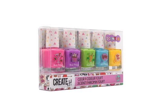 Nagellak geurend Create It: 5-delig (84149) - - Produtos - Canenco - 8712916083320 -