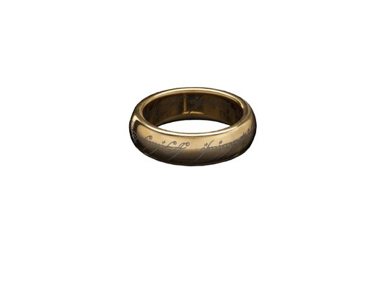Lord of the Rings the One Ring (With Runes) - Sz 6 - Other - Merchandise - WETA WORKSHOP - 9420024712320 - 31. oktober 2019