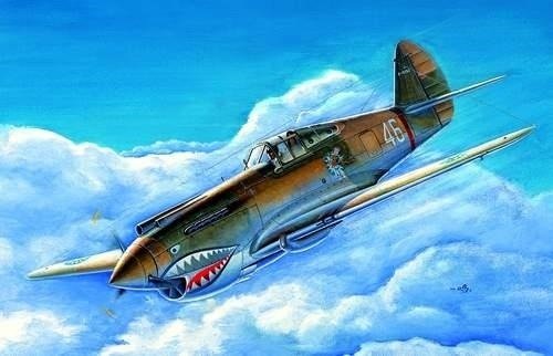 P-40b/c Warhawk (1:72) - P - Koopwaar - Trumpeter - 9580208016320 - 