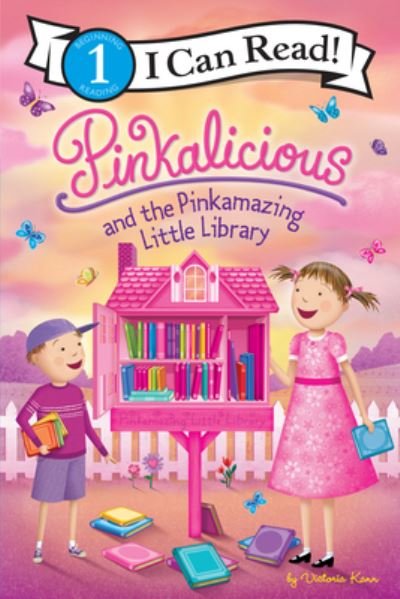 Cover for Victoria Kann · Pinkalicious and the Pinkamazing Little Library - I Can Read Level 1 (Hardcover Book) (2023)